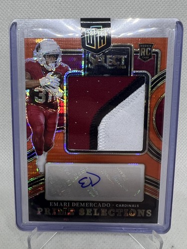 2023 Panini Select Emari Demercado Prime Selections RPA /33 #PS-EDE Cardinals - Picture 3 of 3
