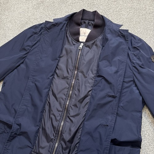 Moncler Titien Giacca Marine Blazer Stil Jacke Größe 4 Large 100 % authentisch - Bild 13 von 23