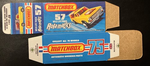 Matchbox Superfast #57 Wild Life Truck ‘74-‘76 Type J Repro Box - Picture 2 of 2