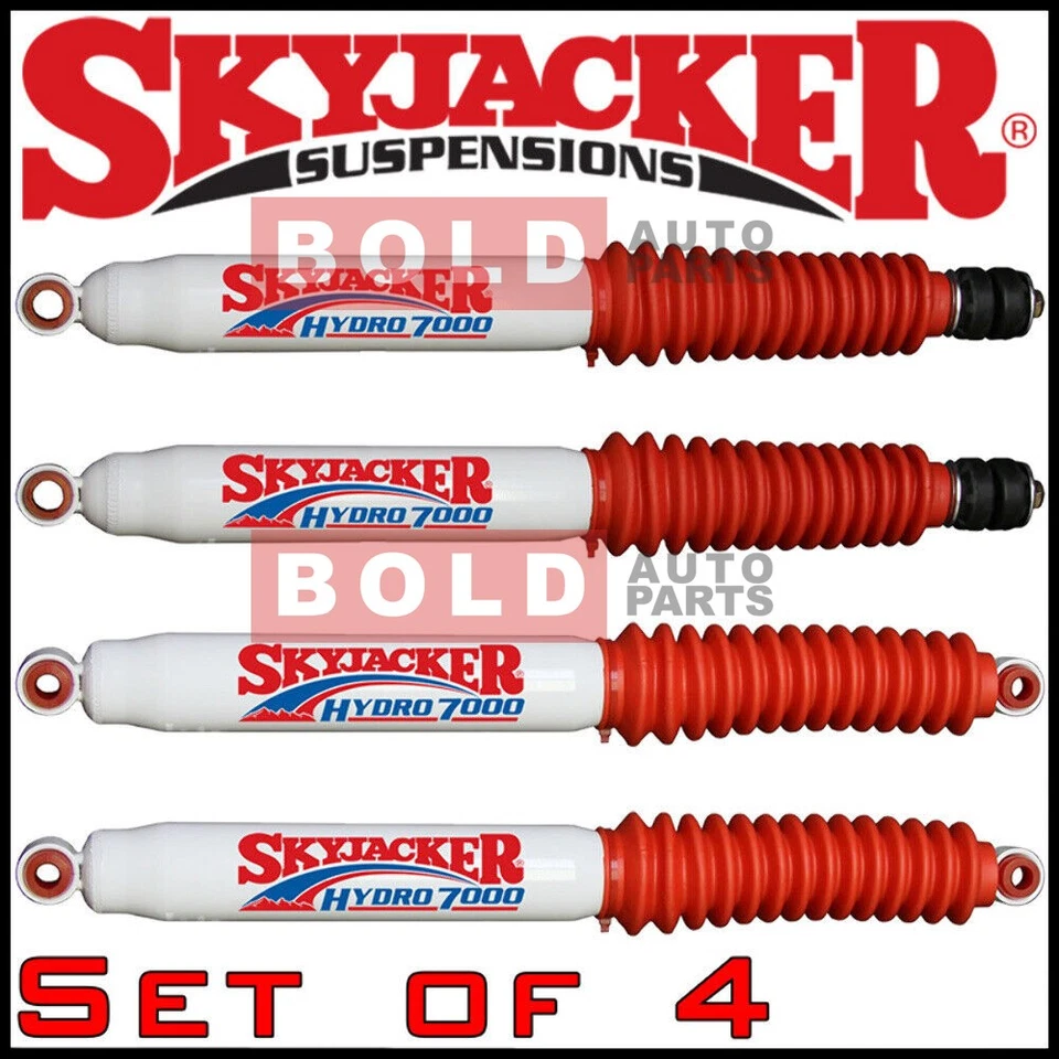 Skyjacker Front Rear Shocks Absorbers Kit Set 4PCS for Ram 2500 3500 1-2.5" Lift - Image 2 of 4