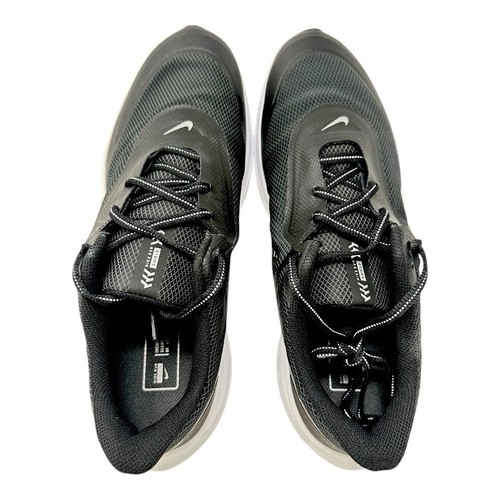 Nike Quest 3 Shield CQ8894001 Black/Dark Smoke Grey/Metallic Silver/White Size 8 - Picture 5 of 9