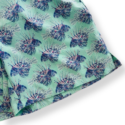 Peter Millar Seaside Collection Boys Size Medium 9/10 Lionfish Swim Trunk NWT - Picture 5 of 14