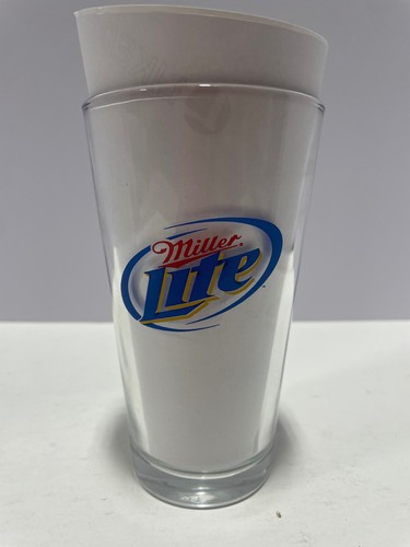 Miller Lite Beer Racing # 2 Kurt Busch Heavy Pint Glass - Picture 3 of 6