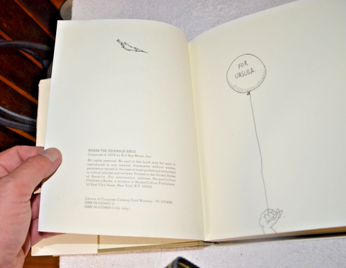 Where The Sidewalk Ends TRUE First Edition 1st Printing Shel Silverstein 1974 - Bild 4 von 4