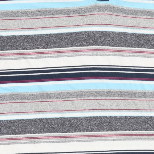 Boston Crew Men's Multicoloured 2XL Striped Polo - Bild 11 von 12