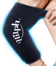 Hilph Elbow Ice Sleeve Arm Ice Packs for Injuries Reusable, Flexible Gel Cold