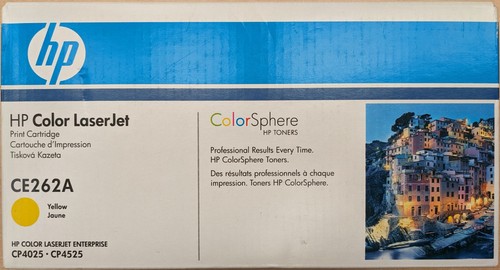 Cartucho de tóner amarillo HP 648A (CE262A) - Imagen 1 de 3