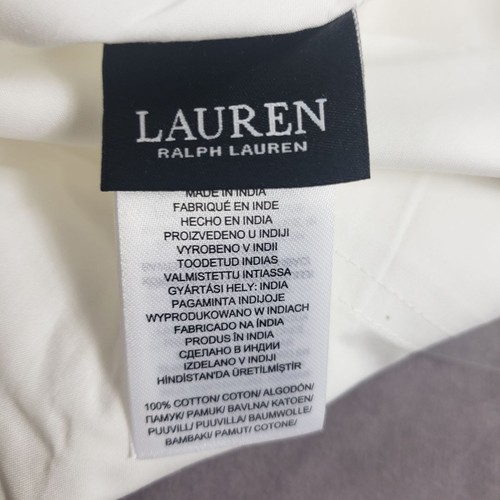 Lauren Ralph Lauren Pillowcase 2 pc White Standard Sloane Anti-Microbial - Picture 5 of 8