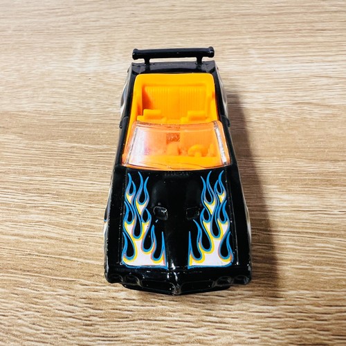 70 Pontiac GTO Convertible Black Orange White Blue Flames 2012 Heat Fleet 9/10 - Picture 14 of 15