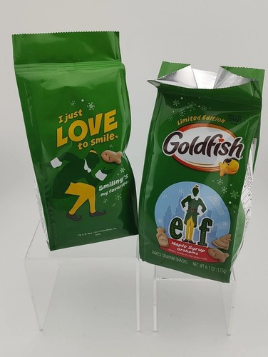 Jarabe de arce Elf Goldfish edición limitada 6,1 OZ (BB: 3/2025) - Imagen 1 de 3