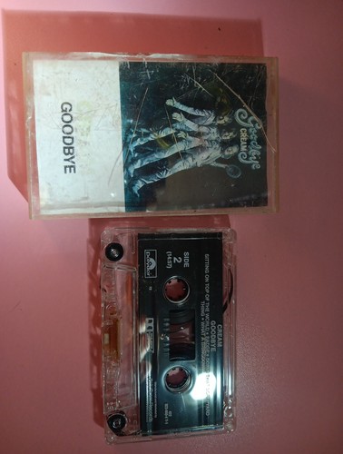 Cream Goodbye Cassette Tape 1969 PolyGram Records - Picture 1 of 6