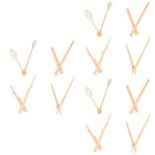 3 PCS Clock Making Kits Clocks for Bedrooms Replacement Hands Wooden