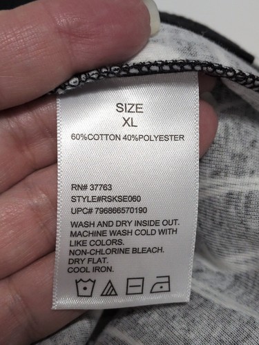 Polo Rafaella Damas Sin Mangas Talla XL Palmas Prensadas Negro *Precio de venta sugerido por el fabricante 49 USD* NUEVO CON ETIQUETAS - Imagen 7 de 9