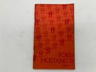 75 Ford Mustang II Owner's Manual Third US Printing USED