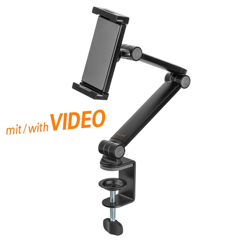 Vollbeweglicher Universal Tischhalter für Tablets Handy Smartphone Schwenkbar - Bild 2 von 12