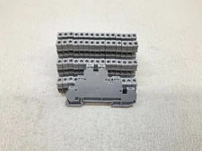 Entrelec D2.5/6-... Gray Grey Wire Terminal Block D2.5/6 Lot of 16 (TSC)