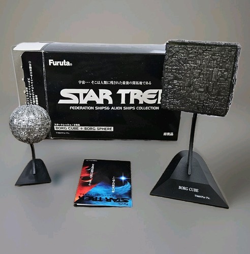Furuta Star Trek Borg Würfel und Borg Kugel Special Premium Edition mit Beleuchtung