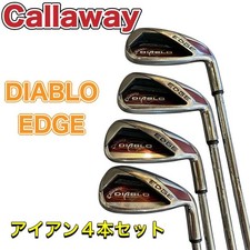Callaway Diablo Edge Iron SET #6-9 4pc Graphite Flex:S Stiff