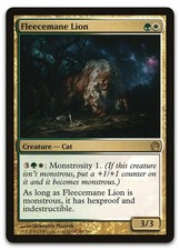 Fleecemane Lion #193 (NM) Theros THS Magic MTG