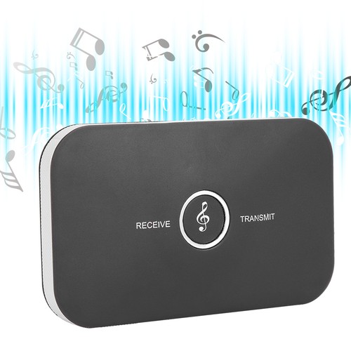 2 In 1 BT5.0 Transmitter Receiver Wireless A2DP Adapter Auxiliary 3.5 NEW - Afbeelding 5 van 12