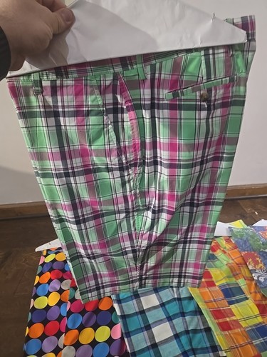 Loudmouth Golf Shorts Lot Of 5 Men’s Sz 38 Multi-Color Cotton  - Picture 5 of 18