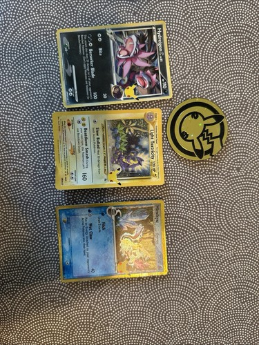 Pokemon TCG Celebrations Collectors Chest Promo Cards & Coin
