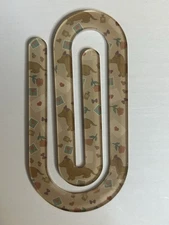 Handmade Acrylic Bookmark | Book Lover Gift | Cute Dachshund Reading Marker