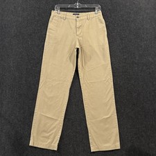 Polo Ralph Lauren Chino Pants Boy's 20 Khaki Flat Front Cotton Casual Classic