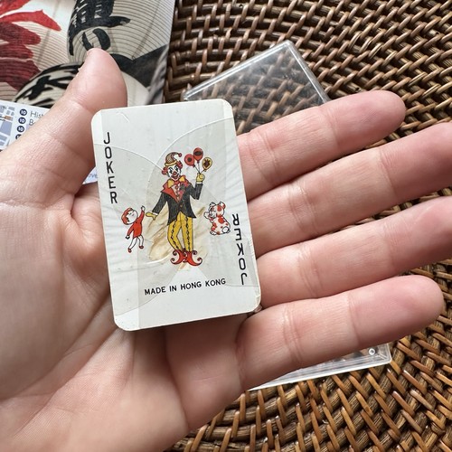Vintage Astrodome Houston Texas Sealed Mini Playing Cards Made in Hong Kong - Picture 6 of 6