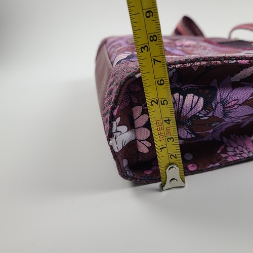 Sakroots Sanibel Crossbody Cabernet In Bloom Vegan Leder Handtasche Geldbeutel - Bild 22 von 24