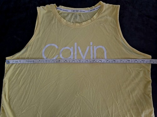 Calvin Klein Performance Tank Top Crop XL Gelb - Bild 3 von 9