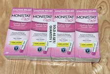 Monistat Care Chafing Relief Powder Gel 1.5 oz – 4 Pack – Exp 02/2026
