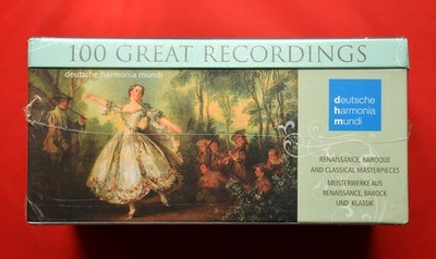 100 Great Recordings / Renaissance Baroque & Classical - Harmonia Mundi  BOX SET