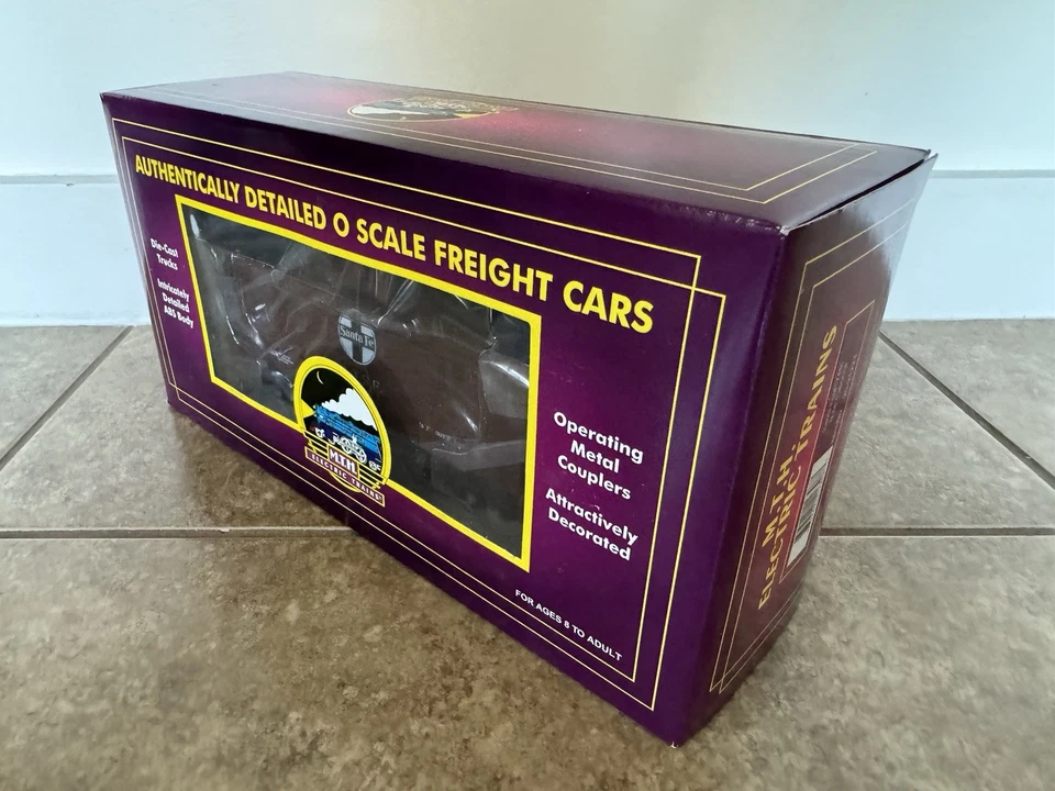 🟣 NEW MTH PREMIER Santa Fe N-6B ATSF WOODSIDE CABOOSE 20-91223  3 Rail O Scale - Image 4 of 4