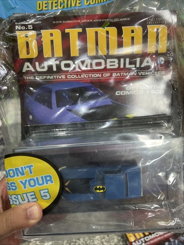 Batman Automobilia Collection No 3 , No 4 , No 5 , No 6 Sealed Eaglemoss Dc Com - Picture 7 of 14