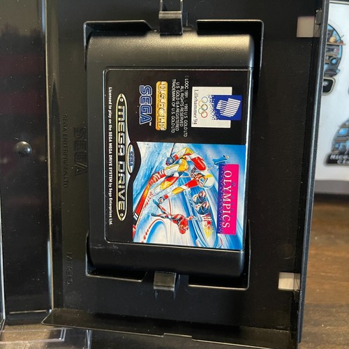 Juegos Olímpicos de Invierno (Sega Mega Drive, 1991) en caja - Completo en caja - Probado - Imagen 5 de 6
