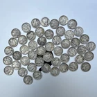 Mercury Dimes 90% Silver Roll of 50 Coins