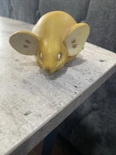 Vtg Rare Retired Enesco Home Grown Vegetable Pear Mouse Figurine 1.75”