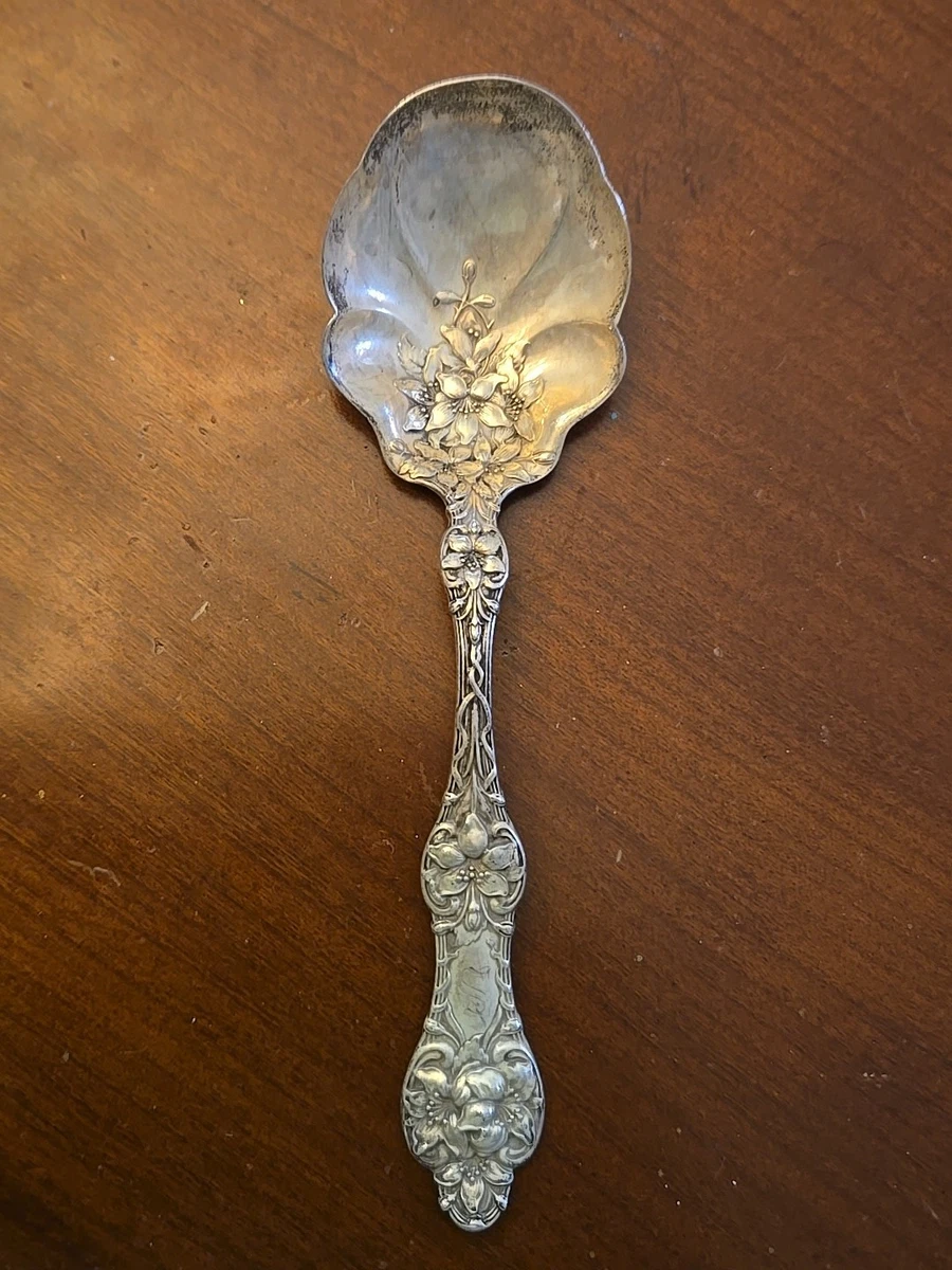 Old Orange Blossom 1900-1940 Antique US Sterling Silver Spoons for