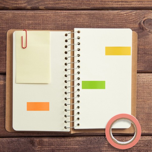 5 Rollos Washi Tape Pegatinas Decorativas Mensaje Washi Cintas para Decoración - Imagen 4 de 12