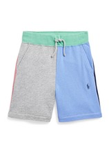 NEW 45 Polo Ralph Lauren Toddler Boys Colorblock Spa Terry Pull On Shorts 7 YRS