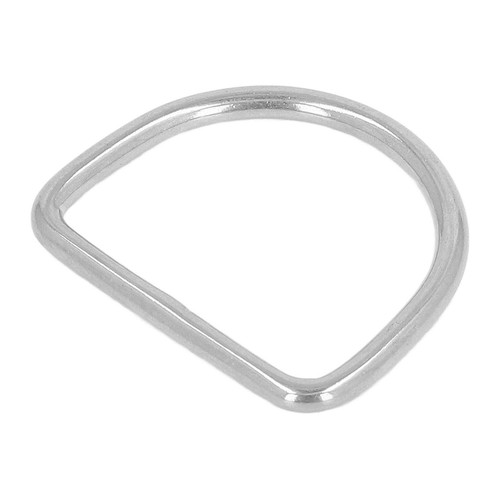 (25x18x3MM) 10 Stück 316 Edelstahl D Ringe 3 mm nahtlos Schweißen Halbrund BS - Bild 11 von 22