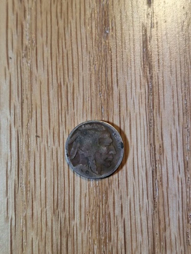 Indian Head Buffalo Nickle 5 Cent Coin  U.S.A. No Year Visible