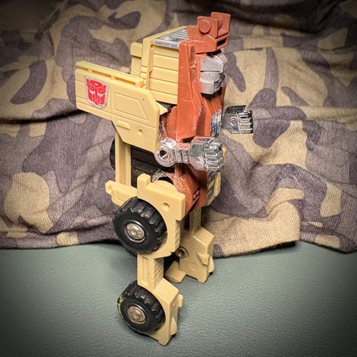 2 Transformers Outback G1 Hasbro Takara, Groundpounder Construction Patrol Micro - Picture 6 of 23