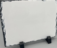 1 Photo Slate Sublimation Blank, 7.9 5.9 Inch with Display