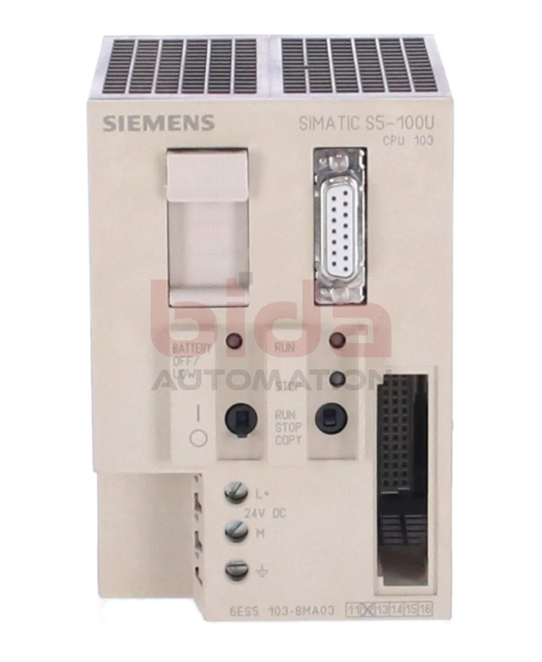 Siemens 6ES5103-8MA03 / 6ES5 103-8MA03 SIMATIC S5 CPU 103 Zentralbaugruppe - Bild 4 von 4