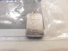 Vintage Credit USA 10g fine silver 999.0 bullion bar pendent Awesome