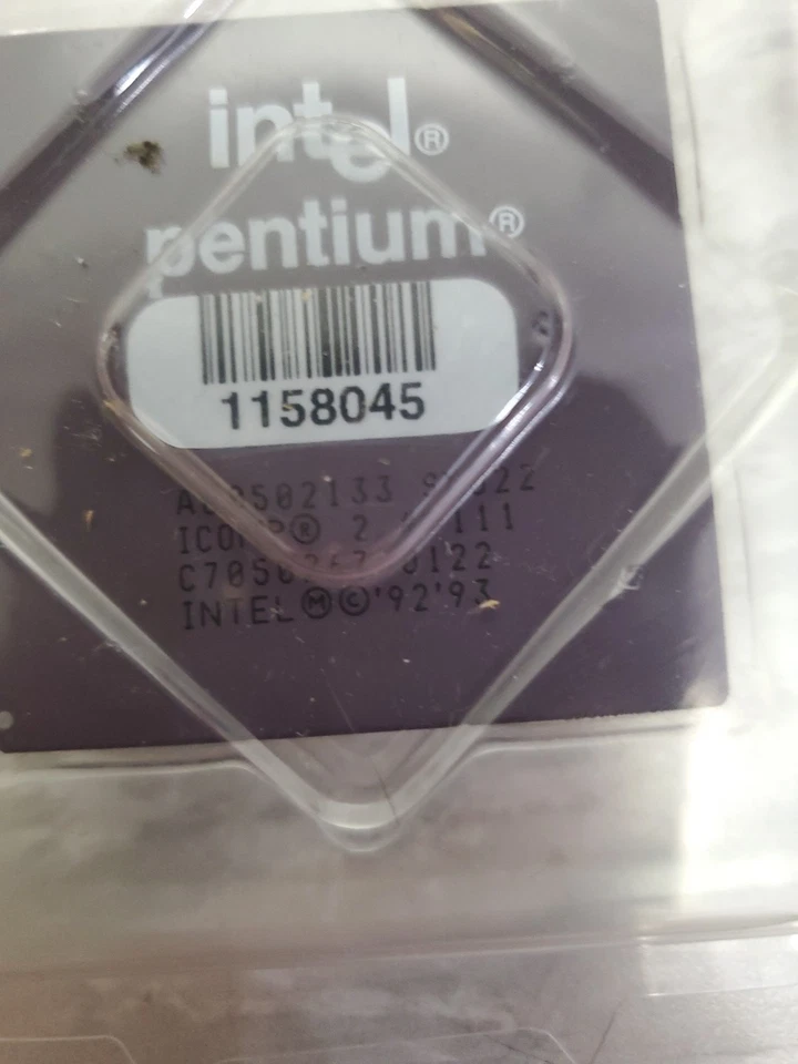 Intel Pentium 133mhz CPU Socket 5/7 A80502 133 SY022 SK106 SK107 P133 free ship - Image 4 of 4