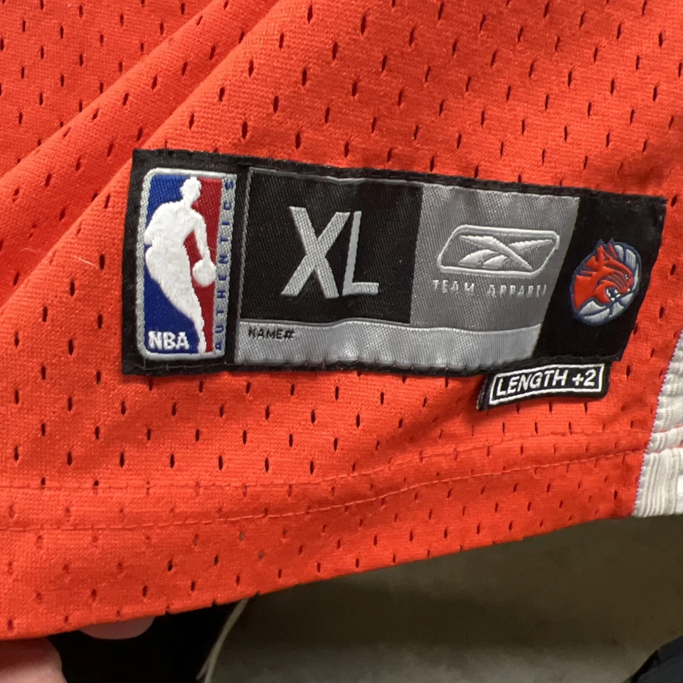 Camiseta deportiva vintage Reebok Charlotte Bobcats Emeka Okafor #50 NBA visitante para hombre talla XL Foto 3 de 4