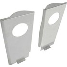 1947-54 Chevrolet/GMC Truck; Speaker Brackets for 6.5" Speakers; Blank